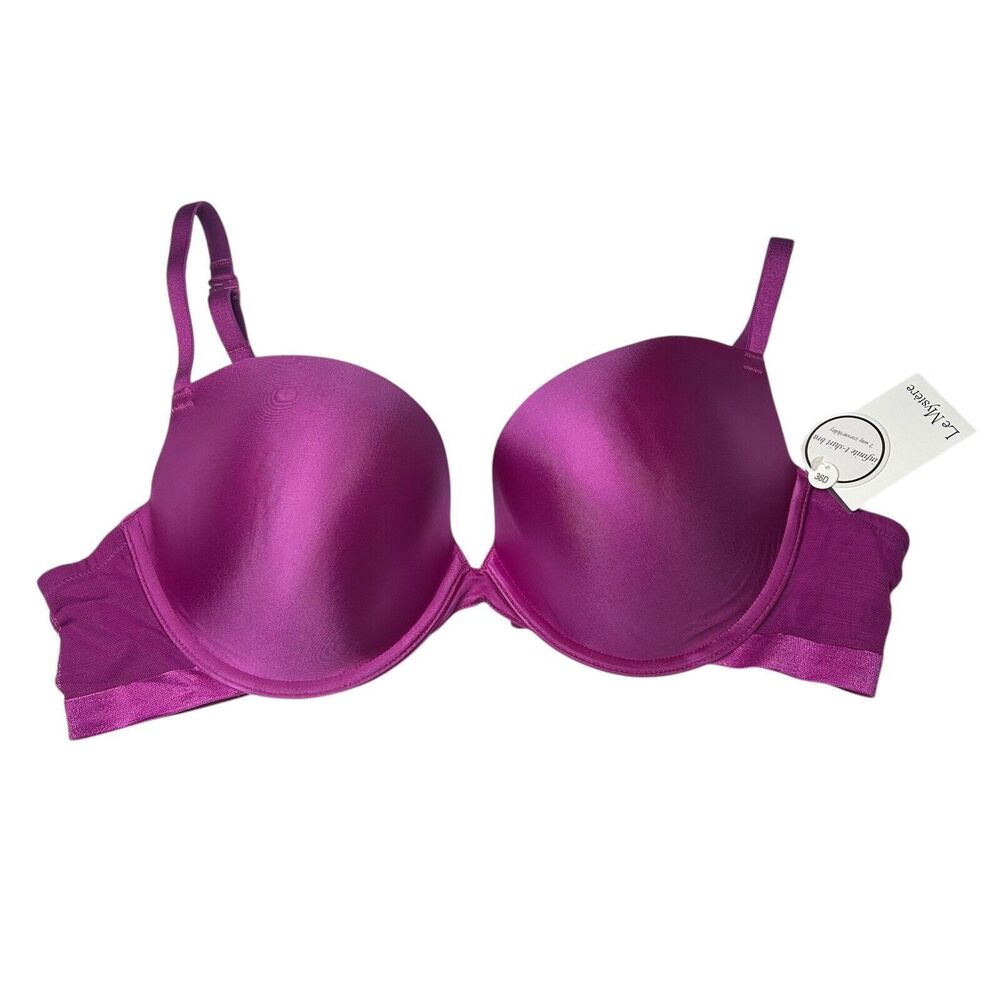 New Le Mystere Purple Infinite T-Shirt Bra 36D